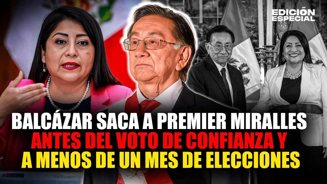 Reproducir: #EnVivo Balcázar toma juramento a nuevo gabinete a menos de un mes de elecciones