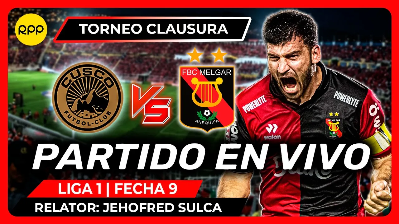 Reproducir: CUSCO FC VS MEGLAR 🔴EN VIVO LIGA 1 TORNEO CLAUSURA 2026 | Transmisión Oficial RPP