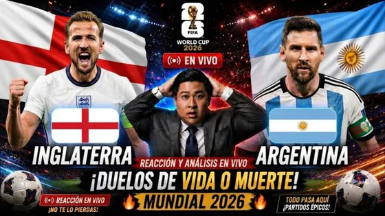 Inglaterra vs Argentina EN VIVO | Semifinal Copa Mundial de la FIFA 2026 | ¿Quién avanzará?
