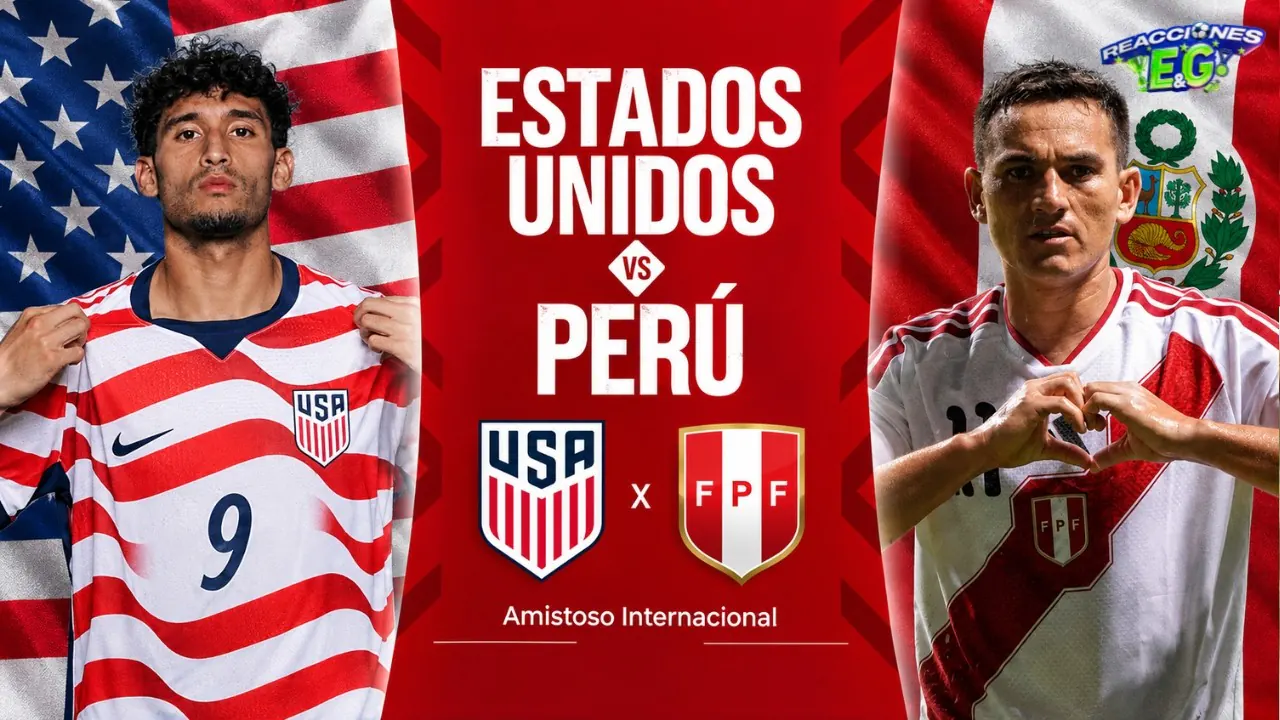 Reproducir: [REACCION] ESTADOS UNIDOS VS PERÚ REACCION EN VIVO | AMISTOSO INTERNACIONAL