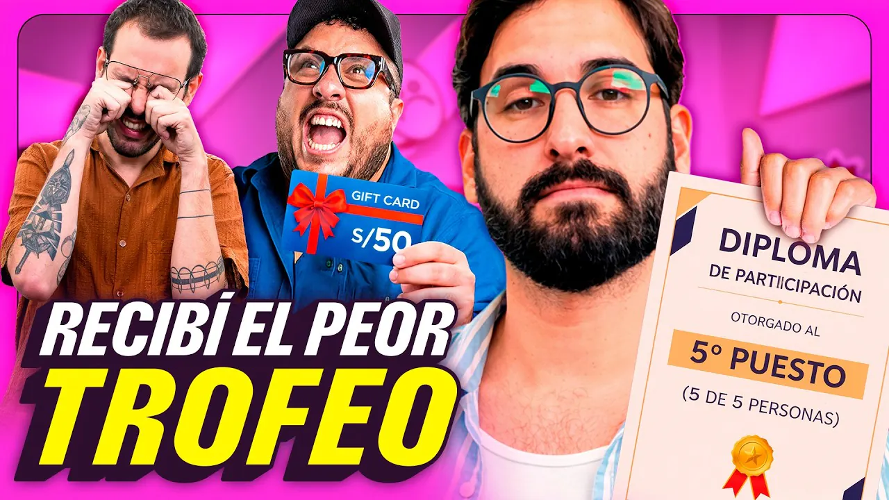 Reproducir: EL PEOR PREMIO QUE PUDE RECIBIR | PREMIOS CONSUELO | GOOD FLORO