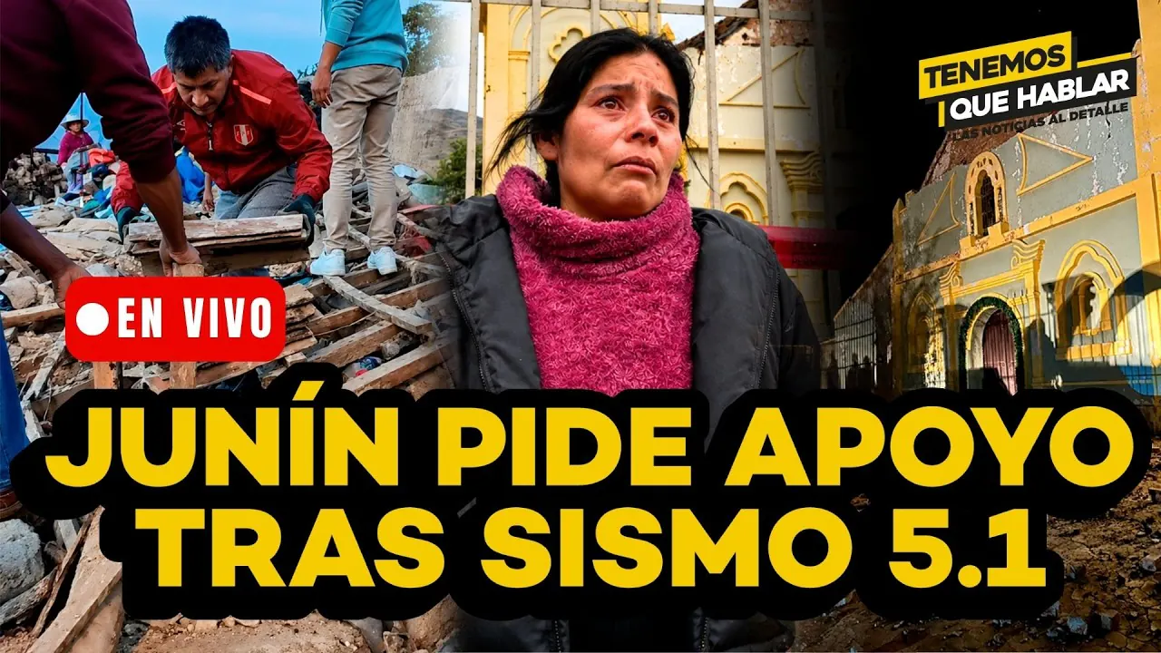 Reproducir: 🔴 SISMO 5.1 EN JUNÍN: MÁS DE 300 DAMNIFICADOS PIDEN AYUDA, VIVIENDAS ESTÁN INHABITABLES | TQH