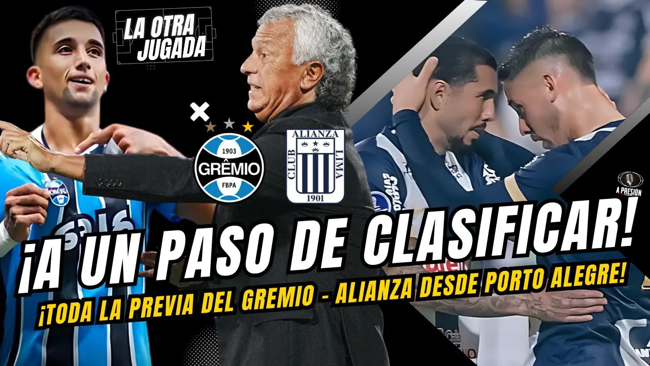 Reproducir: ¡A UN PASO DE CLASIFICAR! - GREMIO VS. ALIANZA LIMA