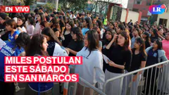 UNMSM: Miles postulan a carreras de SALUD este sábado 11 de octubre | #EnVivoLR