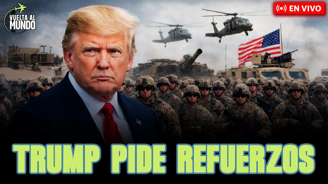 Reproducir: #ENVIVO | 🔴TRUMP PIDE REFUERZO A OTROS PAÍSES PARA ABRIR ORMUZ ANTE BLOQUEO DE IRÁN #VUELTAALMUNDO