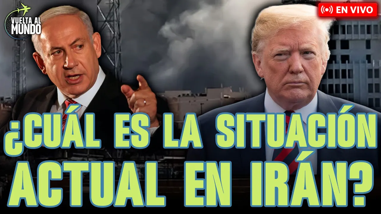 Reproducir: #ENVIVO | ¿CUÁL ES LA SITUACIÓN DE IRÁN? ISRAEL ANUNCIÓ NUEVOS ATAQUES #VUELTAALMUNDO