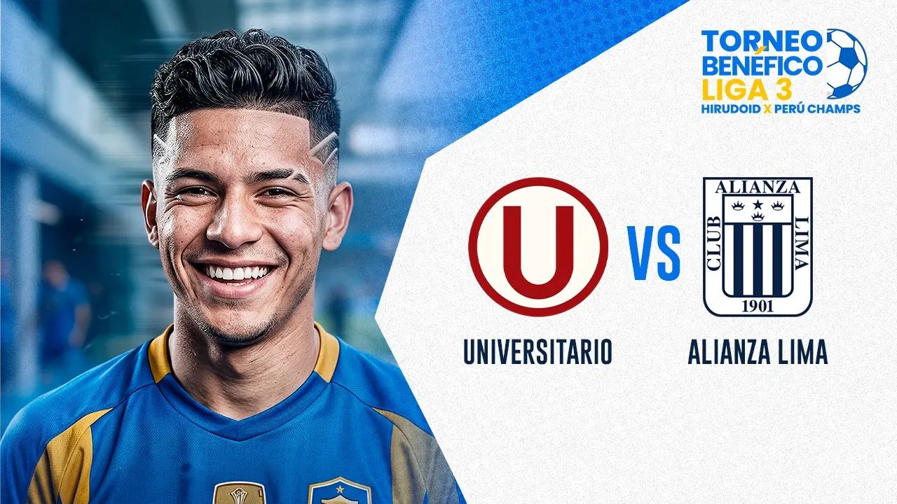 Reproducir: 🔴EN VIVO | UNIVERSITARIO VS ALIANZA LIMA |  TORNEO BENÉFICO LIGA 3 PERÚ CHAMPS