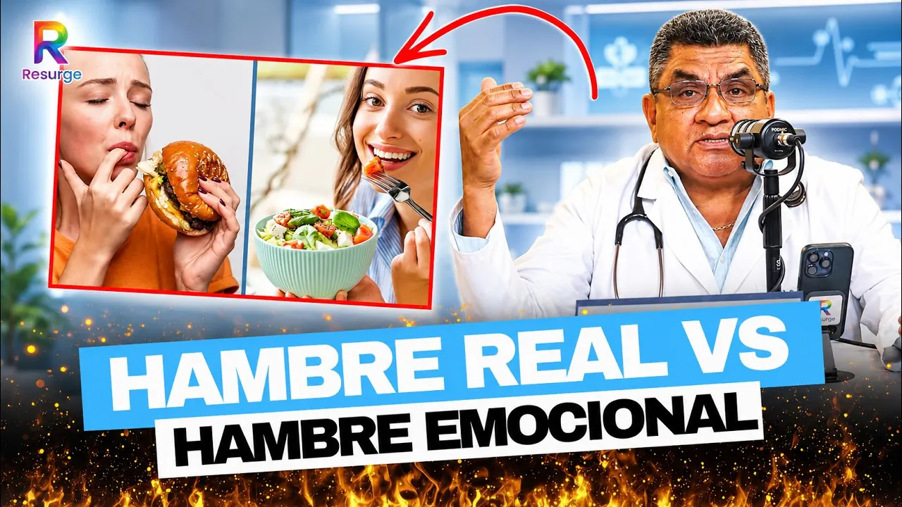 Reproducir: 🚨🧬 HAMBRE REAL VS EMOCIONAL: Dr. Olaya Responde