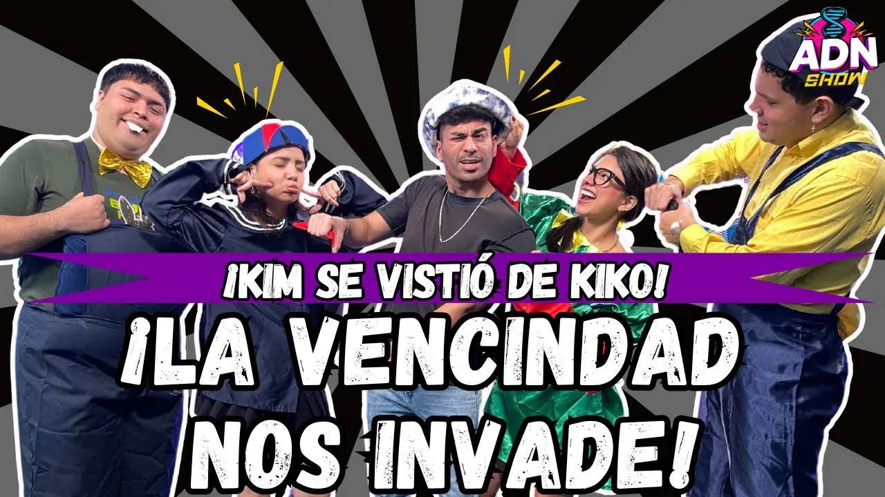 Reproducir: ¡LA VECINDAD NOS INVADE! - ¿KIM SE VESTIRÁ DE KIKO?