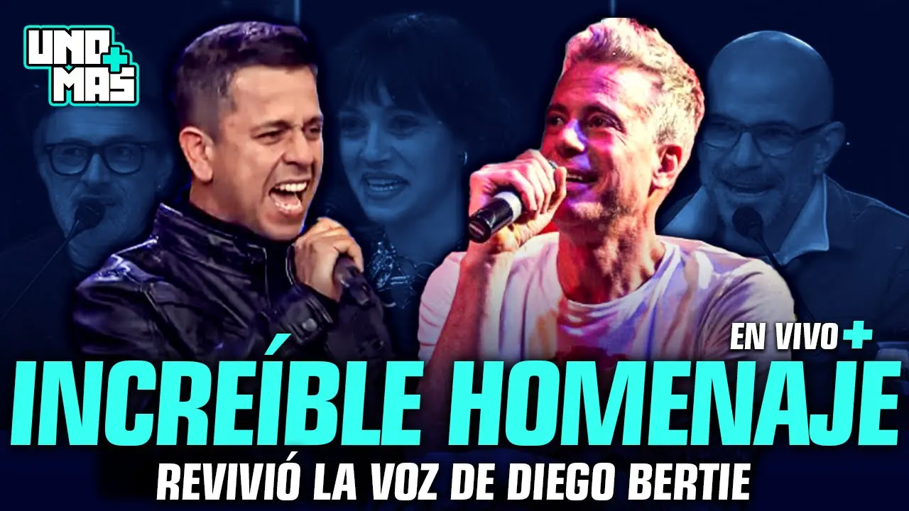 Reproducir: REVIVIÓ LA VOZ DE DIEGO BERTIE EN YO SOY | UNO MÁS #ENVIVO