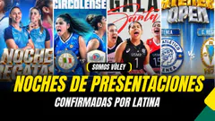 SOMOS VÓLEY: LATINA TE LLEVARÁ CUATRO PRESENTACIONES DE LOS EQUIPOS DE LA LPV
