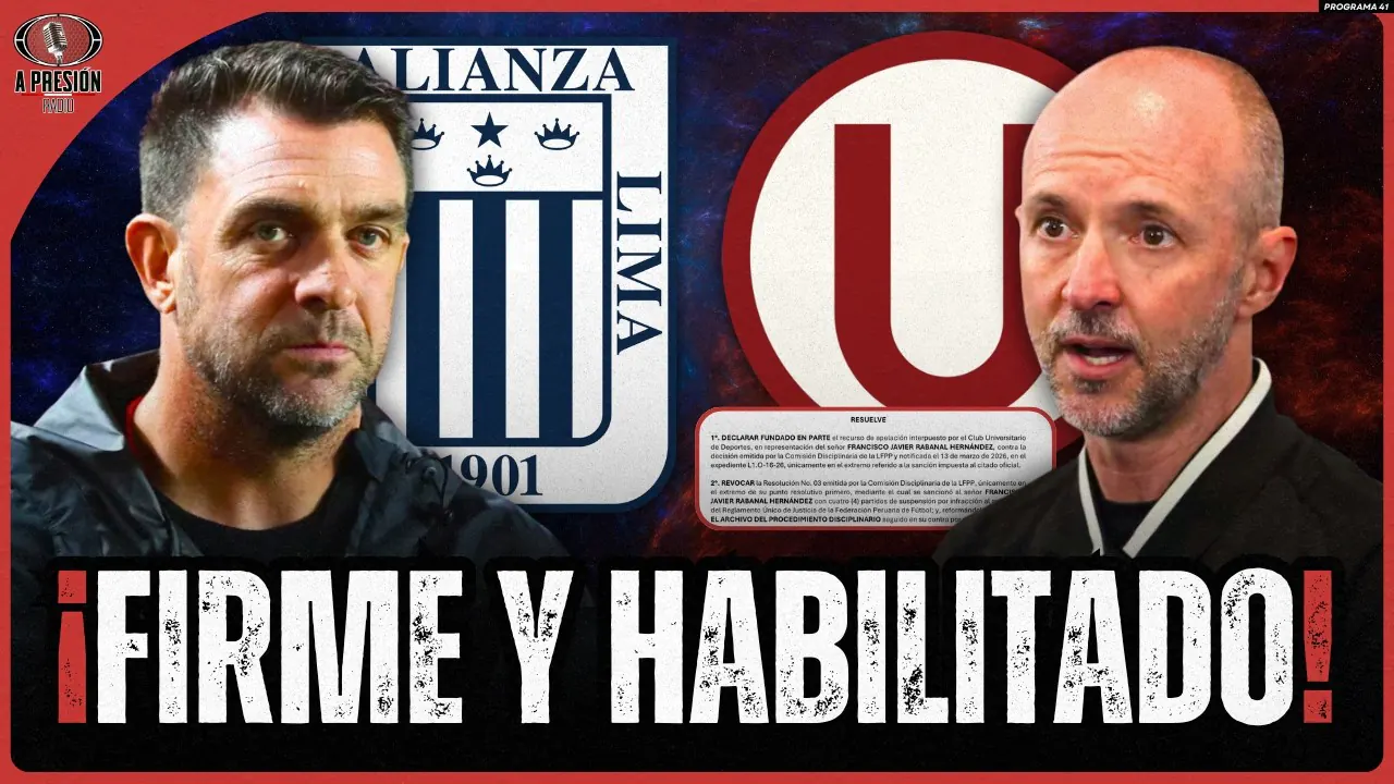 Reproducir: ¡GUEDE NO SE VA DE ALIANZA LIMA Y RABANAL LIBRE DE SANCIÓN!