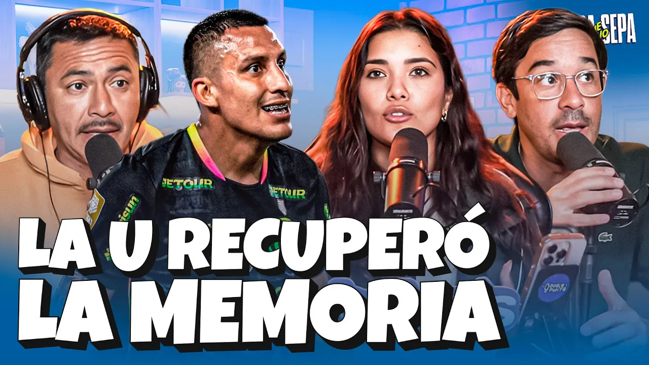 Reproducir: GANÓ Y GOLEÓ LA U | NADA QUE NO SEPA EN VIVO  con ESTEFANÍA, TATO y VLADI