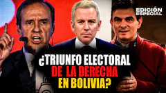#EnVivo Gana la derecha en Bolivia: la izquierda pierde tras casi 20 años en el poder