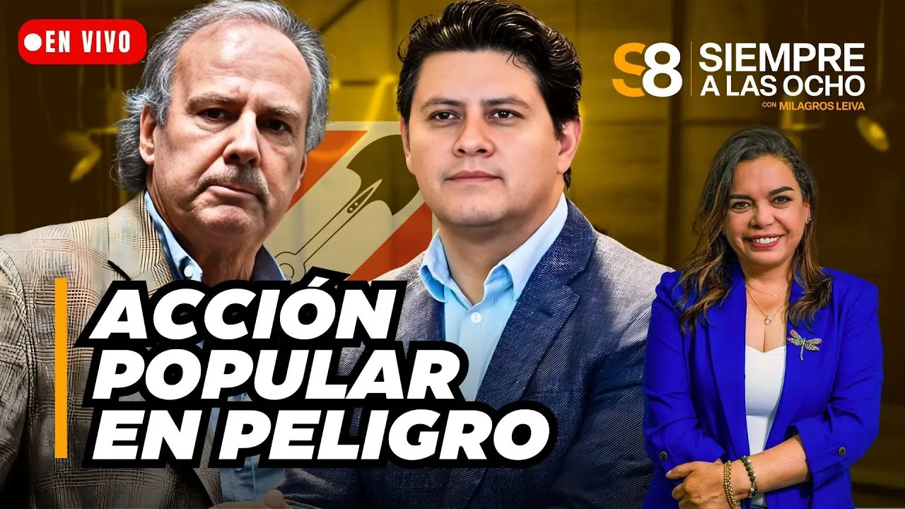 Reproducir: 🟡 EN VIVO: CRISIS EN ACCIÓN POPULAR, DENUNCIAS DE FRAUDE Y RIESGO ELECTORAL | Siempre a las ocho