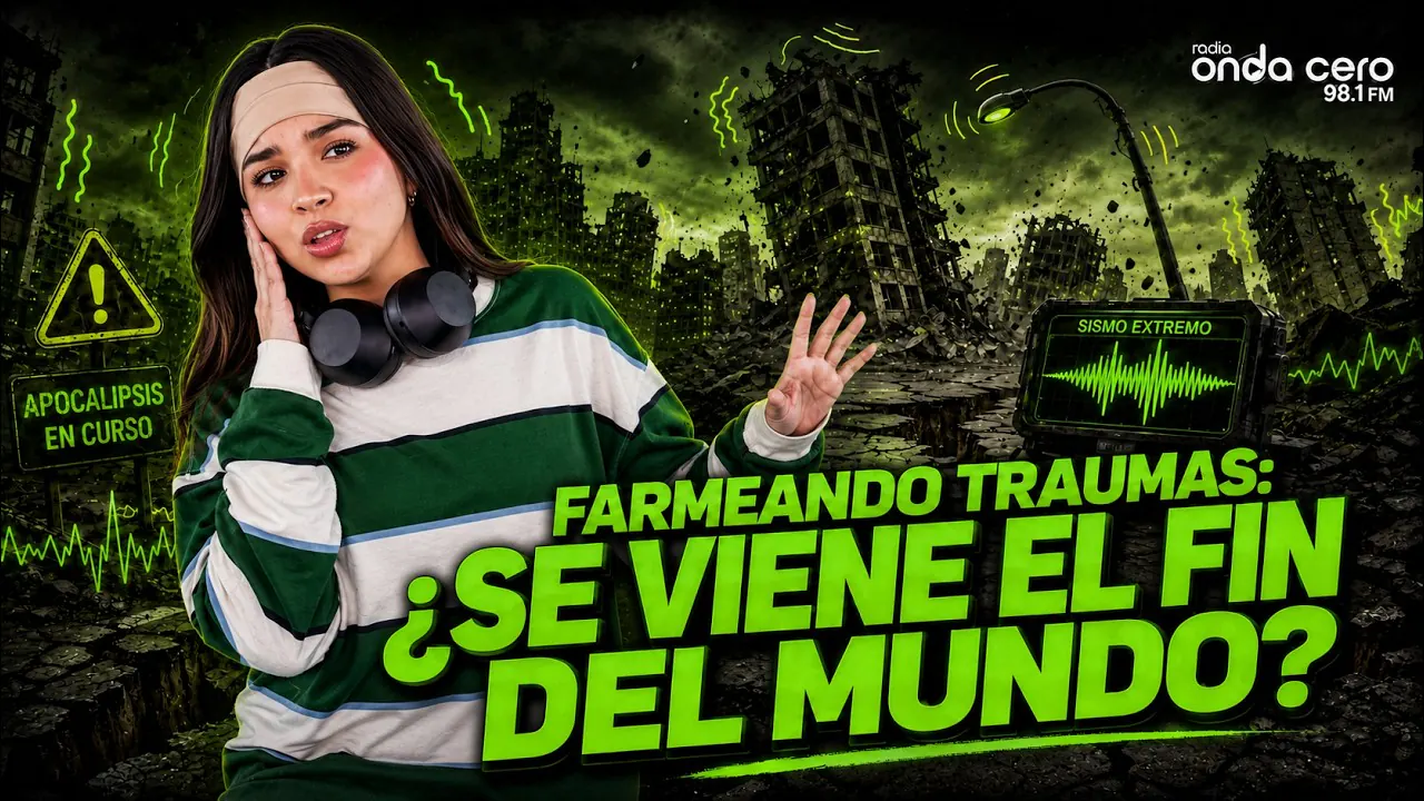 Reproducir: 😨FARMEANDO TRAUMAS: ¿SE VIENE EL FIN DEL MUNDO? - LATINA FOREVA - RADIO ONDA CERO