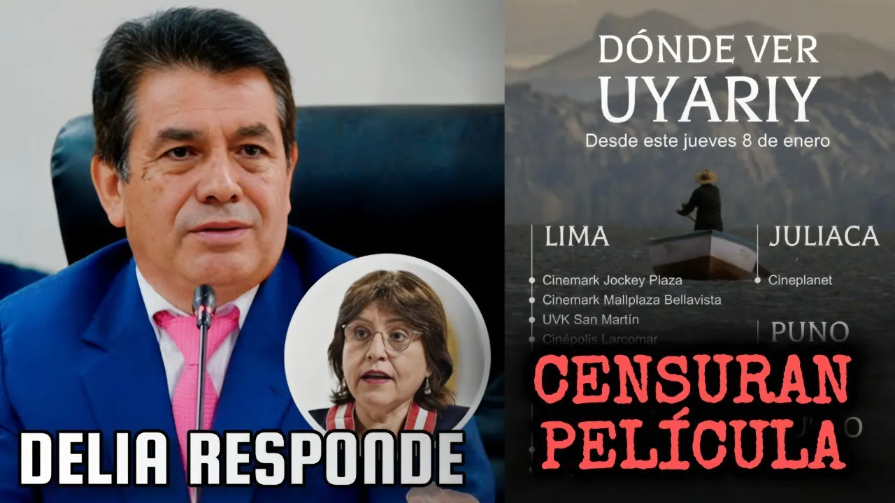 Reproducir: Delia Espinoza desmiente a Aladino Gálvez en PUNO | Censuran película sobre Ma$acr3 de Dina - 08 ENE
