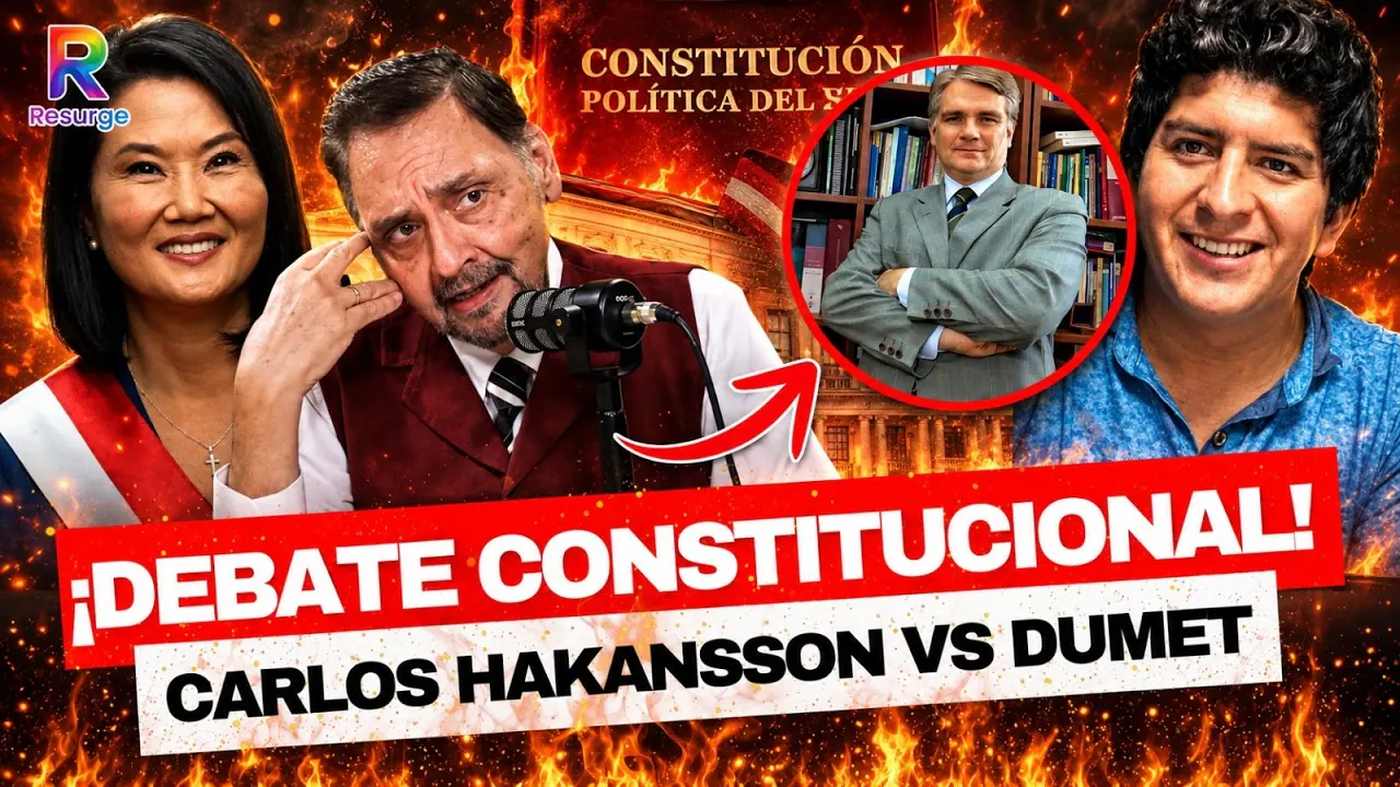 Reproducir: ¿QUÉ ESTÁ PASANDO EN EL PERÚ? Nos visita CARLOS HAKANSSON para analizar la situación del país.