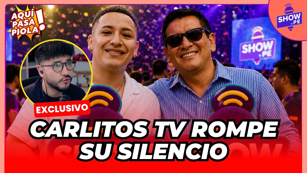 Reproducir: 🔥EXCLUSIVO: CARLITOS TV ROMPE SU SILENCIO EN SHOW PE 😱🔥