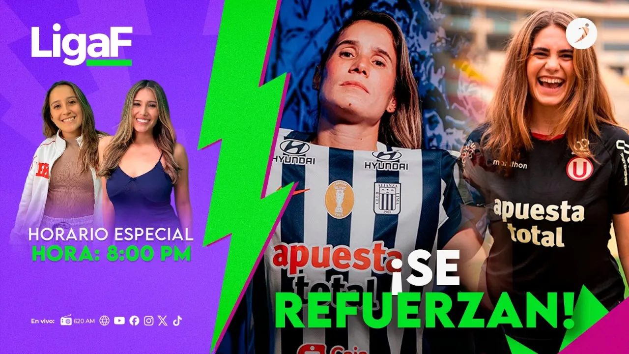 Reproducir: LIGA F x OVACIÓN | ¡UNIVERSITARIO Y ALIANZA LIMA SE REFUERZAN!🏆