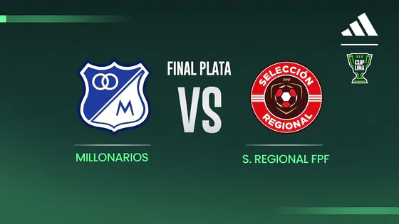EN VIVO | MILLONARIOS VS S. REGIONAL | ADIDAS CUP | FINAL PLATA