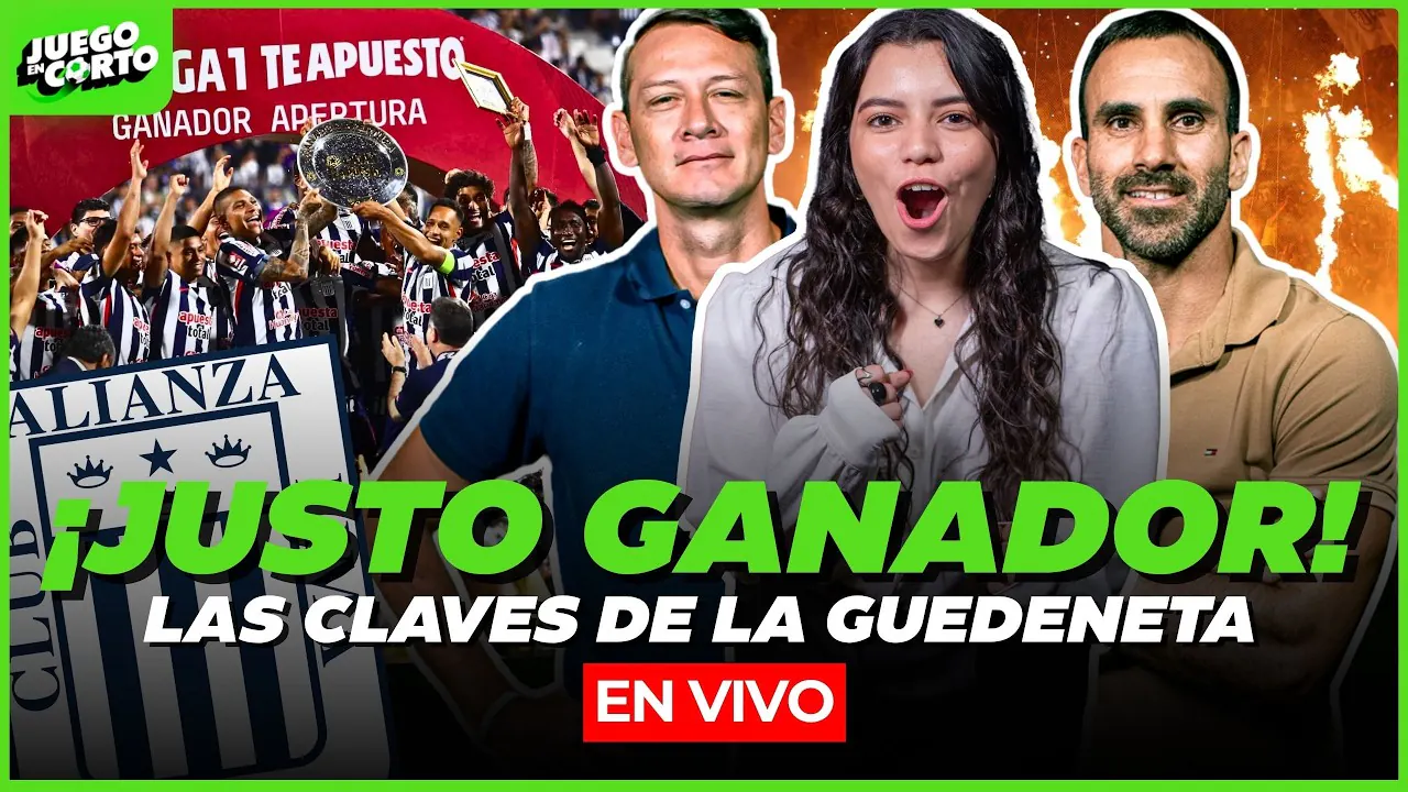Reproducir: 🟢 ALIANZA LIMA JUSTO GANADOR DEL APERTURA ¿HABRÁN REFUERZOS? GUEDE LANZA MENSAJE | Juego en Corto