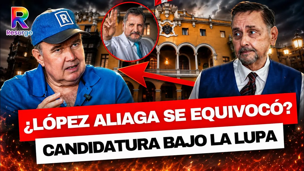 Reproducir: El futuro político de López Aliaga: ¿Tiene sustento legal su candidatura a regidor?🔥