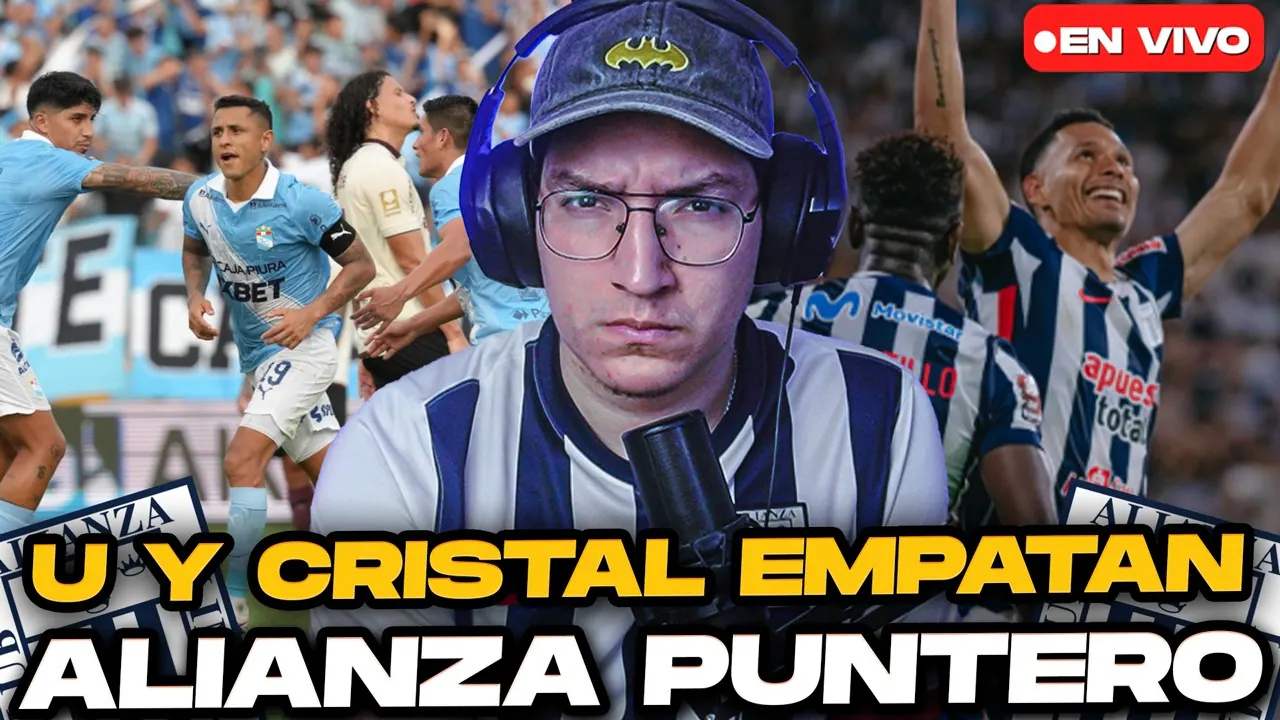 Reproducir: Cristal EMPATÓ con la U pipipi | Alianza Lima es el ÚNICO PUNTERO