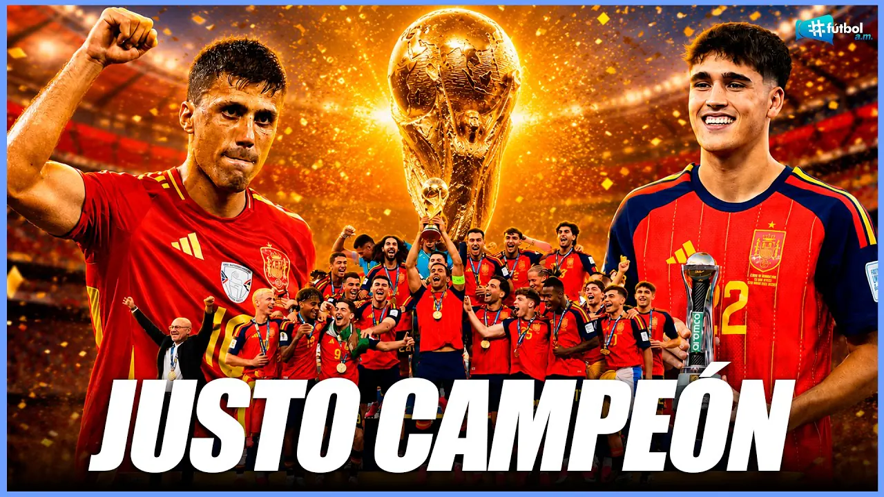 Reproducir: ¡NUEVO REY DEL MUNDO! ESPAÑA silenció a ARGENTINA EN LA FINAL | Fútbol A.M. 20/07/26