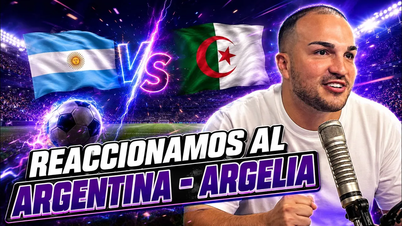 Reproducir: #ENVIVO ¡DE INFARTO! REACCIÓN AL ARGENTINA - ARGELIA + DEBATE CON LA GENTITA 🏆⚽| LA PICHANGA