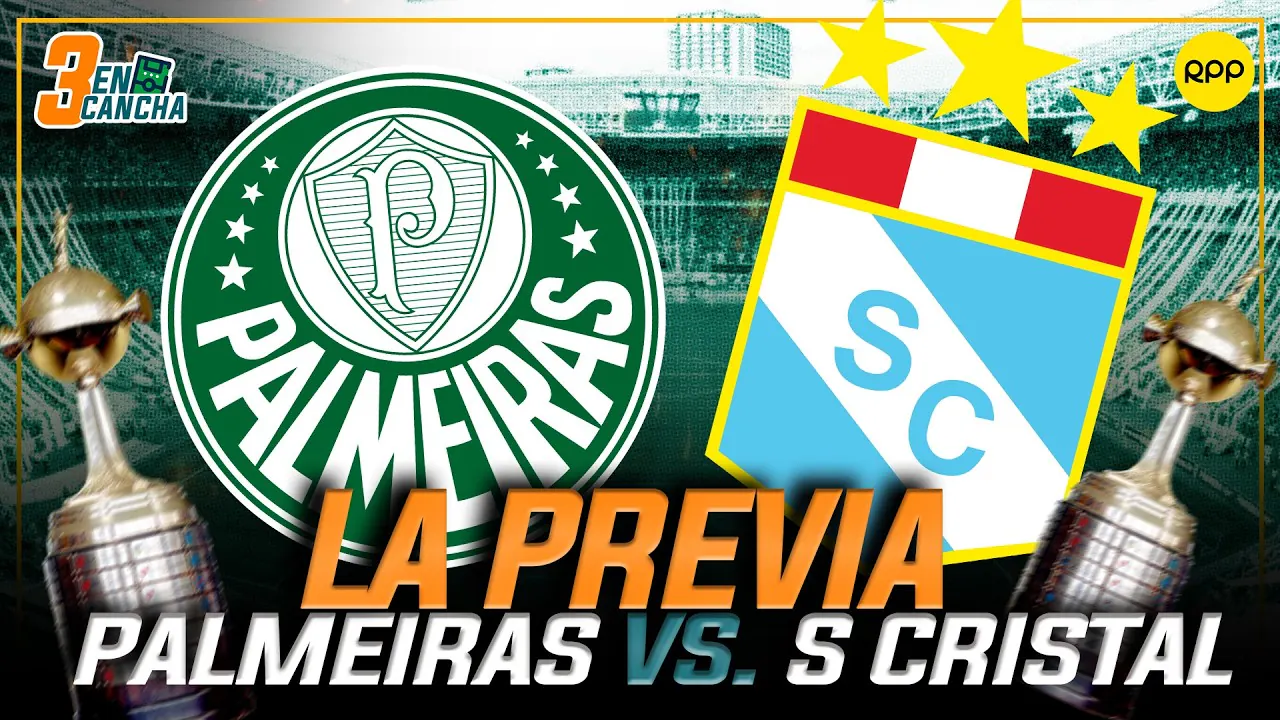 Reproducir: #ENVIVO |🔴PALMEIRAS VS. SPORTING CRISTAL: CELESTES QUIEREN DAR EL GOLPE EN BRASIL #3ENCANCHA