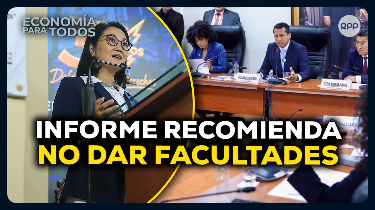 Reproducir: Congreso: Informe recomienda no otorgar facultades | Fenómeno El Niño y los riesgos para las mypes