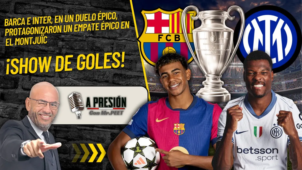Reproducir: ¡BARÇA E INTER EN DUELO ÉPICO! Montjuïc fue testigo de un 3-3 inolvidable 🔥