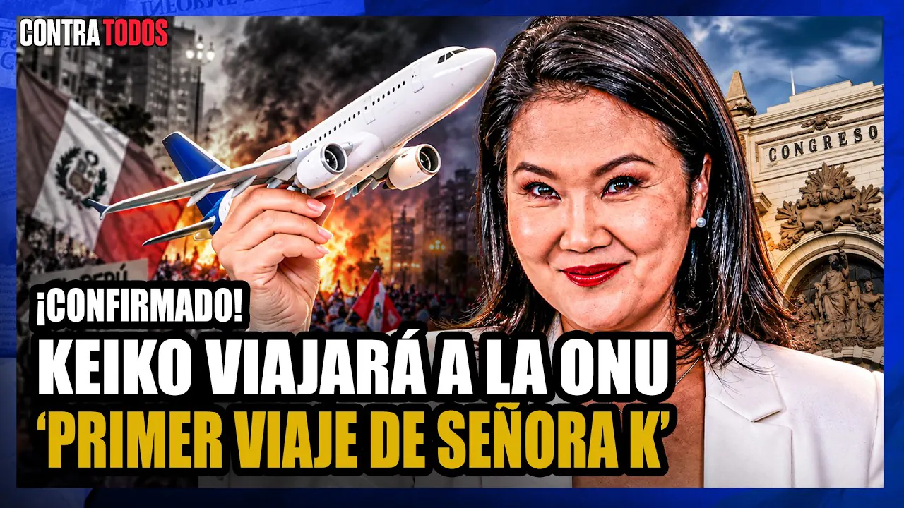 Reproducir: CONFIRMADO: KEIKO SE VA DE VIAJE | CONTRA TODOS 🔴
