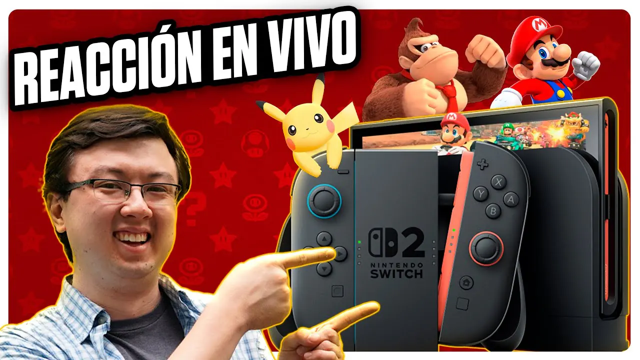 Reproducir: NINTENDO SWITCH 2: Fecha, precio y juegos de lanzamiento | REACCIÓN EN VIVO
