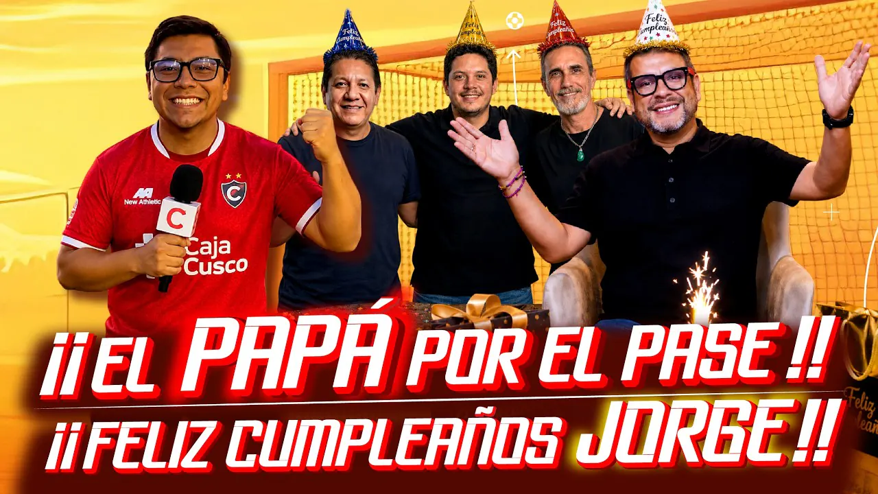 Reproducir: EN VIVO EL ARRANQUE: ¿EL PAPÁ POR EL PASE! ¡FELIZ CUMPLEAÑOS JORGE!