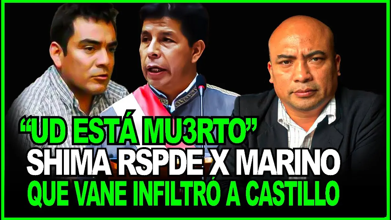 Reproducir: RÉPLICA! Shimabukuro responde por marino que la fiscalía infiltró a Pedro Castillo.