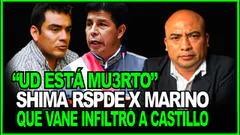 RÉPLICA! Shimabukuro responde por marino que la fiscalía infiltró a Pedro Castillo.