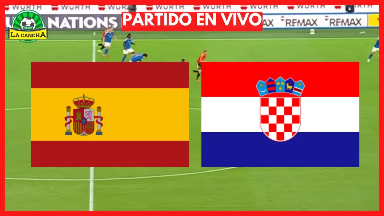 Reproducir: ESPAÑA VS CROACIA EN VIVO🔴| NATIONS LEAGUE | GRUPO 3 - JORNADA 2 #envivo