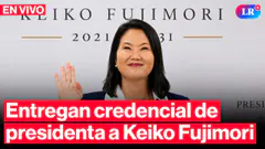 EN VIVO: KEIKO FUJIMORI RECIBIÓ CREDENCIAL COMO PRESIDENTA ELECTA | #LR