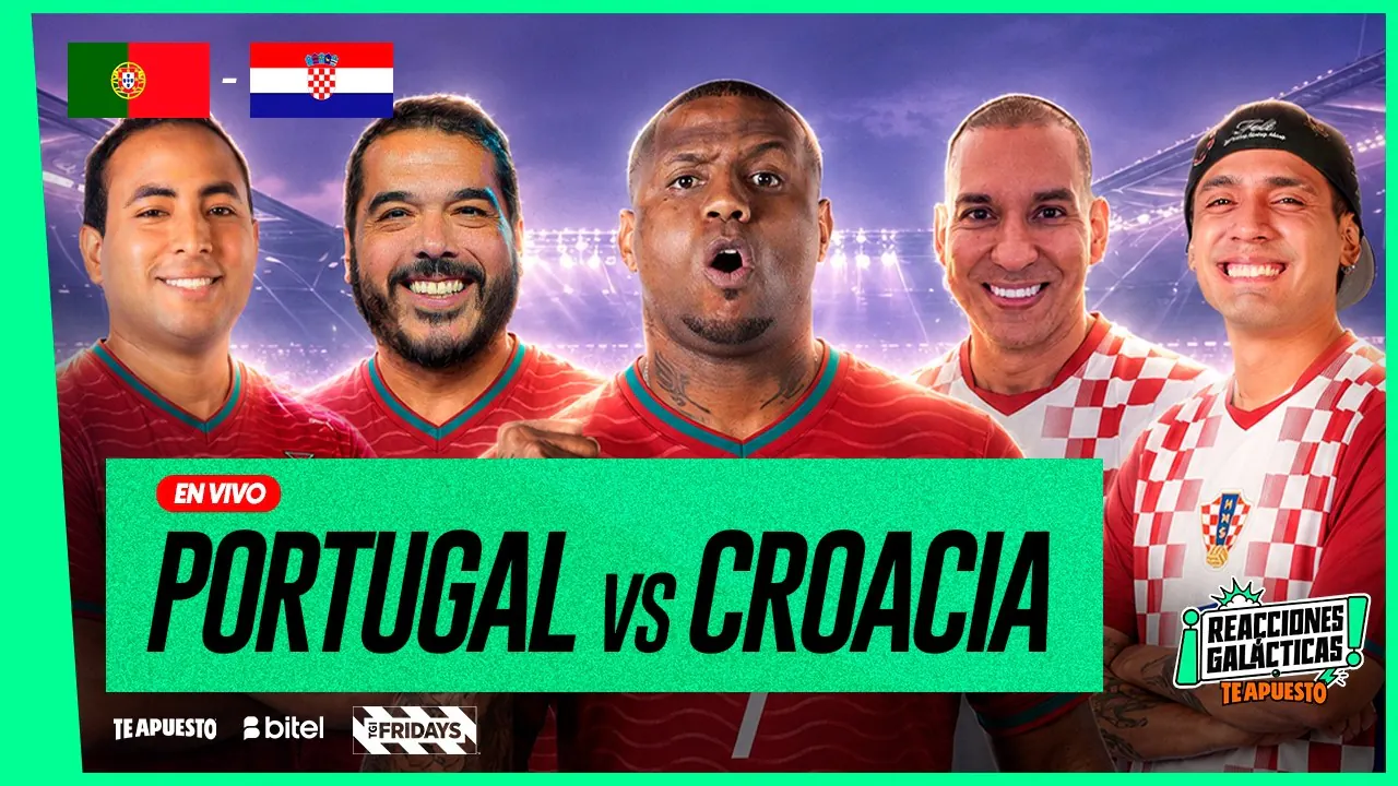 Reproducir: PORTUGAL vs CROACIA EN VIVO | REACCIONES GERARDO PE ROBERTO GUIZASOLA JULIO PEÑA BONATTI PACHECO