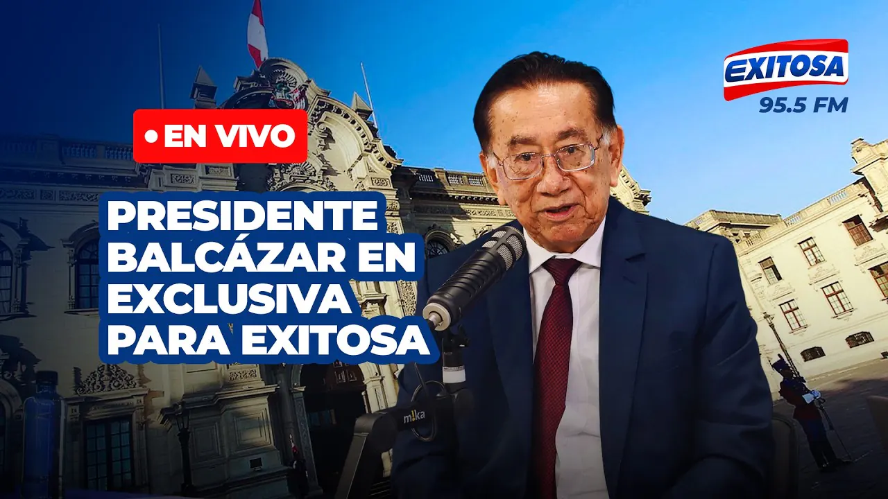 Reproducir: 🔴🔵 EN EXCLUSIVA | PRESIDENTE JOSÉ MARÍA BALCÁZAR DIALOGARÁ CON NICOLÁS LÚCAR