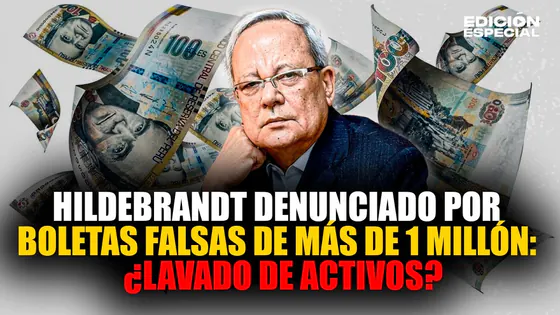 #EnVivo César Hildebrandt es denunciado por boletas falsas de más de 1 millón de soles