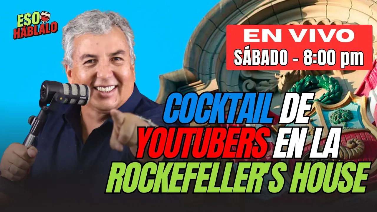Reproducir: COCKTAIL DE YOUTUBERS EN LA ROCKEFELLER'S HOUSE - ESO HÁBLALO