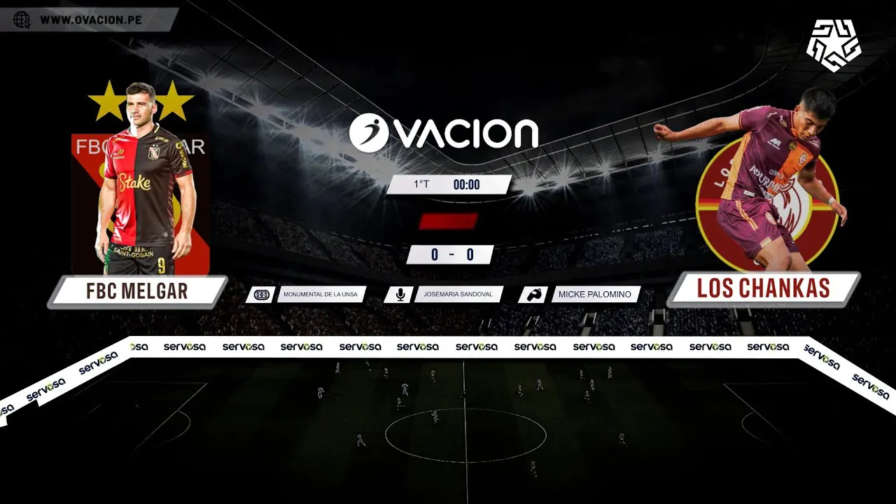 Reproducir: 🔴 #ENVIVO | LIGA 1 TE APUESTO | MELGAR VS CHANKAS CYC por RADIO OVACION