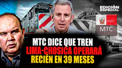 #EnVivo Tren Lima–Chosica podría funcionar en 39 meses, estima el MTC