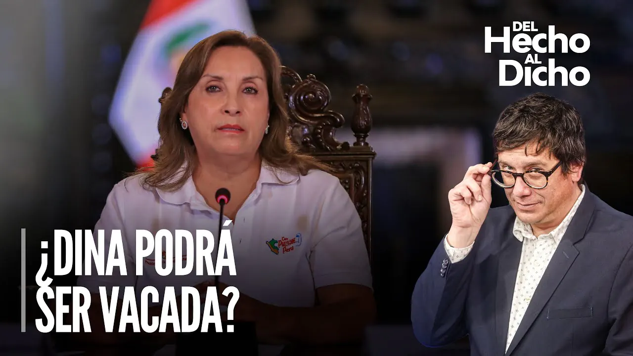 Reproducir: Dina Boluarte convoca a elecciones 2026 ¿y ahora qué? | Del hecho al dicho con Jaime Chincha