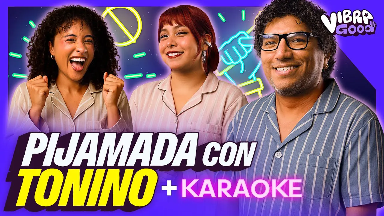 Reproducir: ES UNA PIJAMADA REAL | KARAOKE CON TONINO | VIBRA GOOD