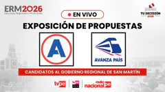 Candidatos al GORE de San Martín: Partidos Avanza país y Alianza para El Progreso | Tu Decisión 2026