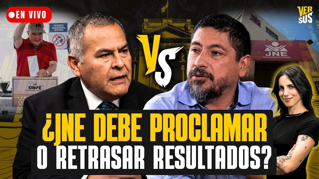 Reproducir: 🟠 ¿DEBERÍAN APLAZARSE RESULTADOS DE ELECCIONES HASTA FIN DE LA AUDITORÍA A LA ONPE? | Versus